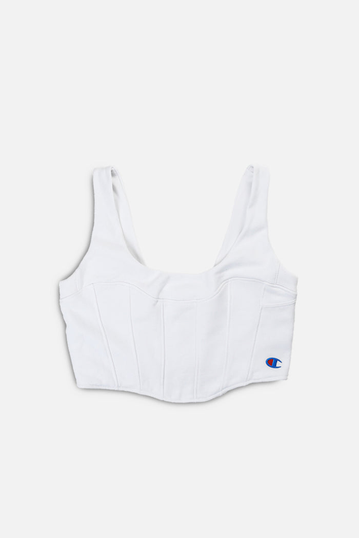 frankie Rework Champion Sweatshirt Bustier - XL