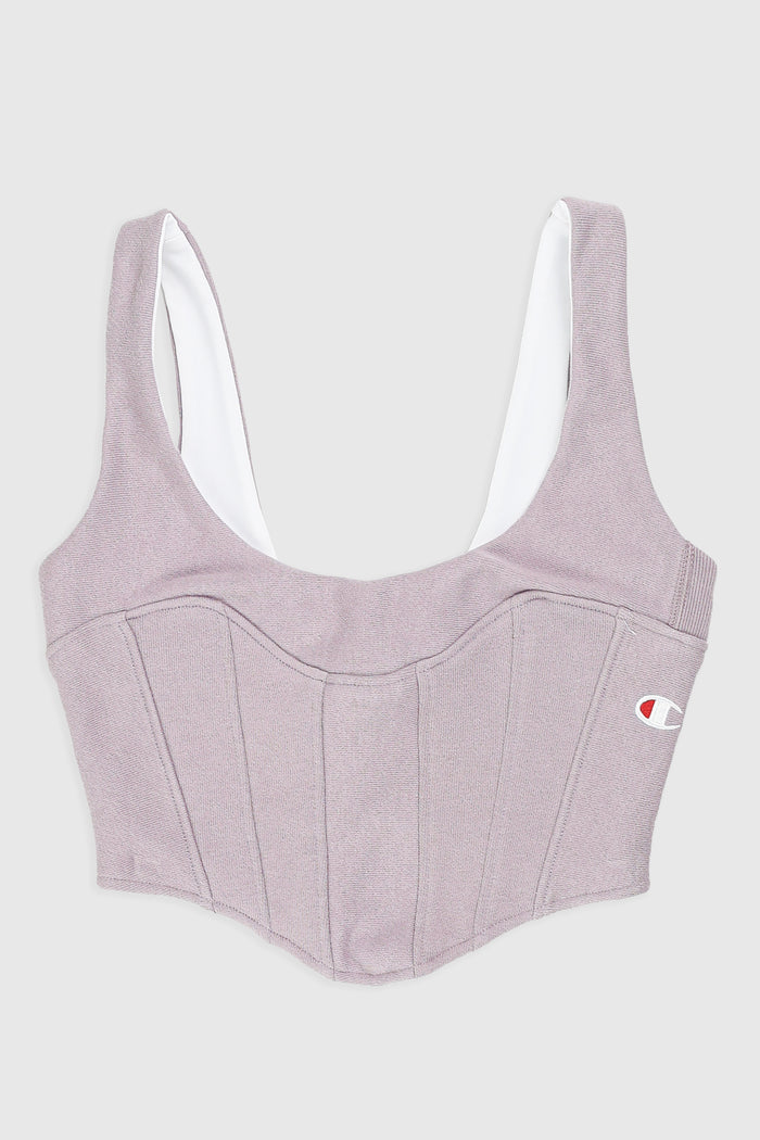 frankie Rework Champion Sweatshirt Bustier - XS