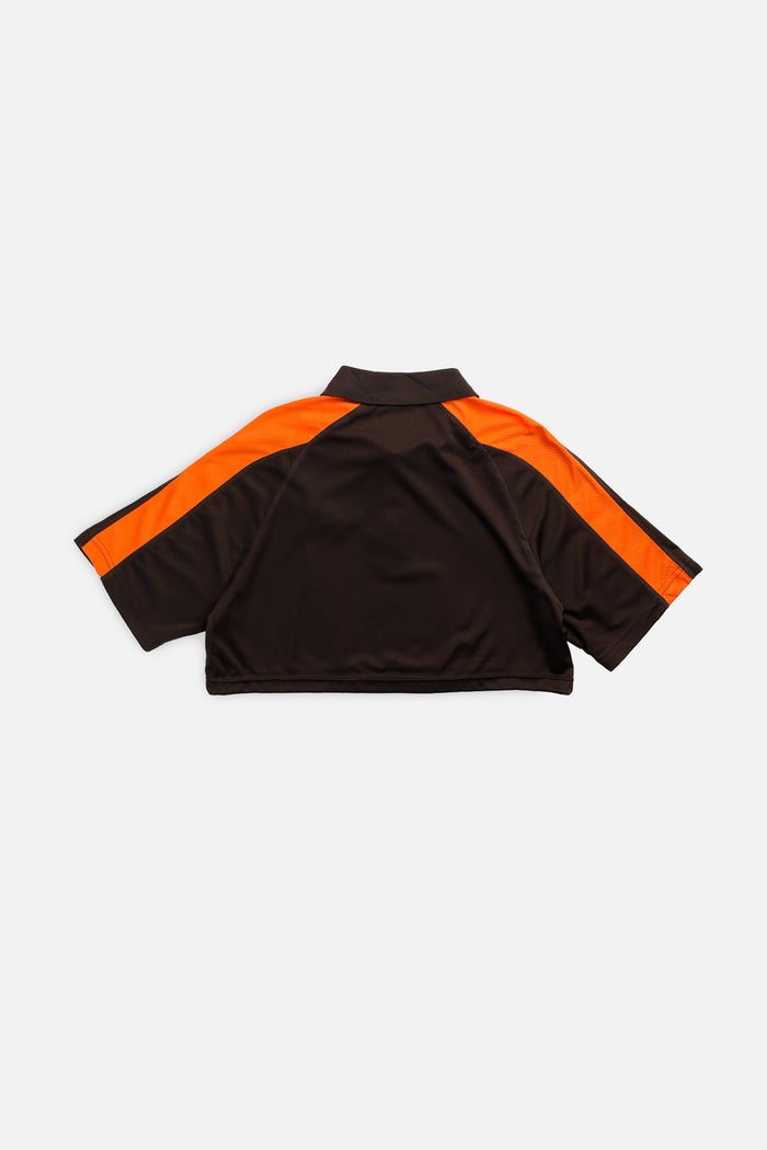 Frankie Rework Cleveland Browns NFL Crop Tee - M