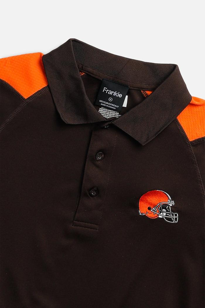 Frankie Rework Cleveland Browns NFL Crop Tee - M