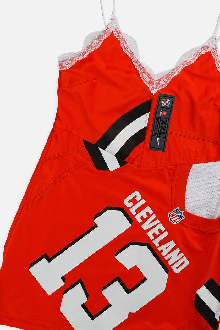 Frankie Rework Cleveland Browns NFL Lace Dress - M