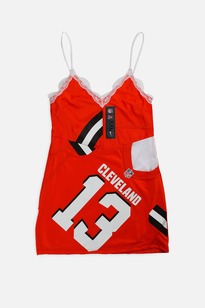 frankie Rework Cleveland Browns NFL Lace Dress - M