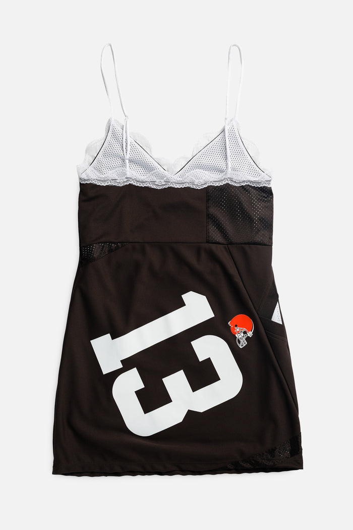 Frankie Rework Cleveland Browns NFL Lace Dress - S