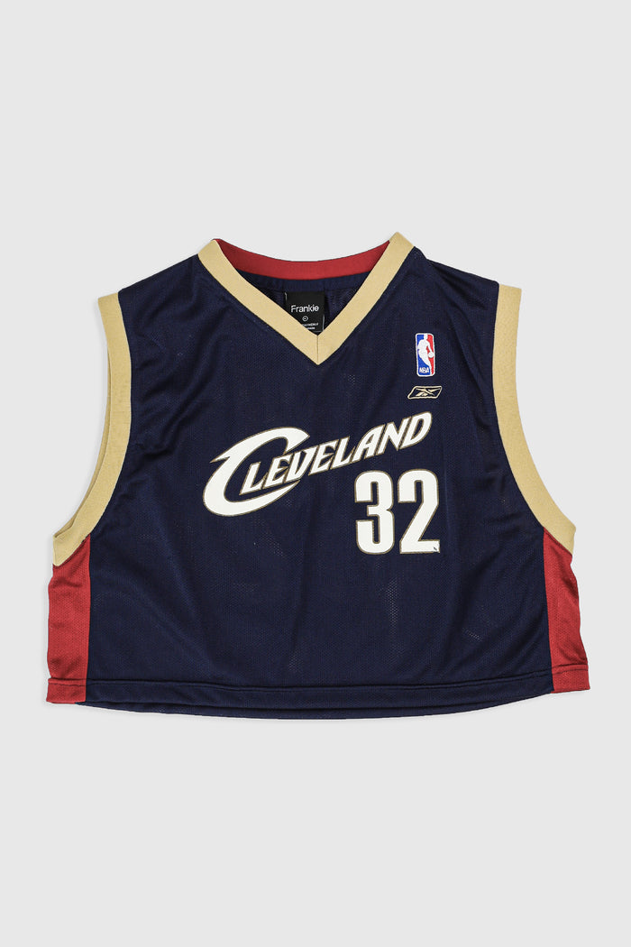 frankie Rework Cleveland Cavaliers Crop Jersey - XL