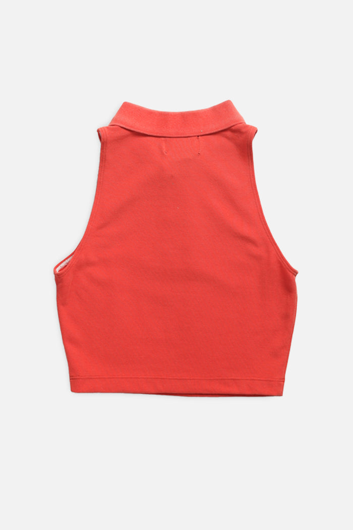 Frankie Rework Collared Tank - S