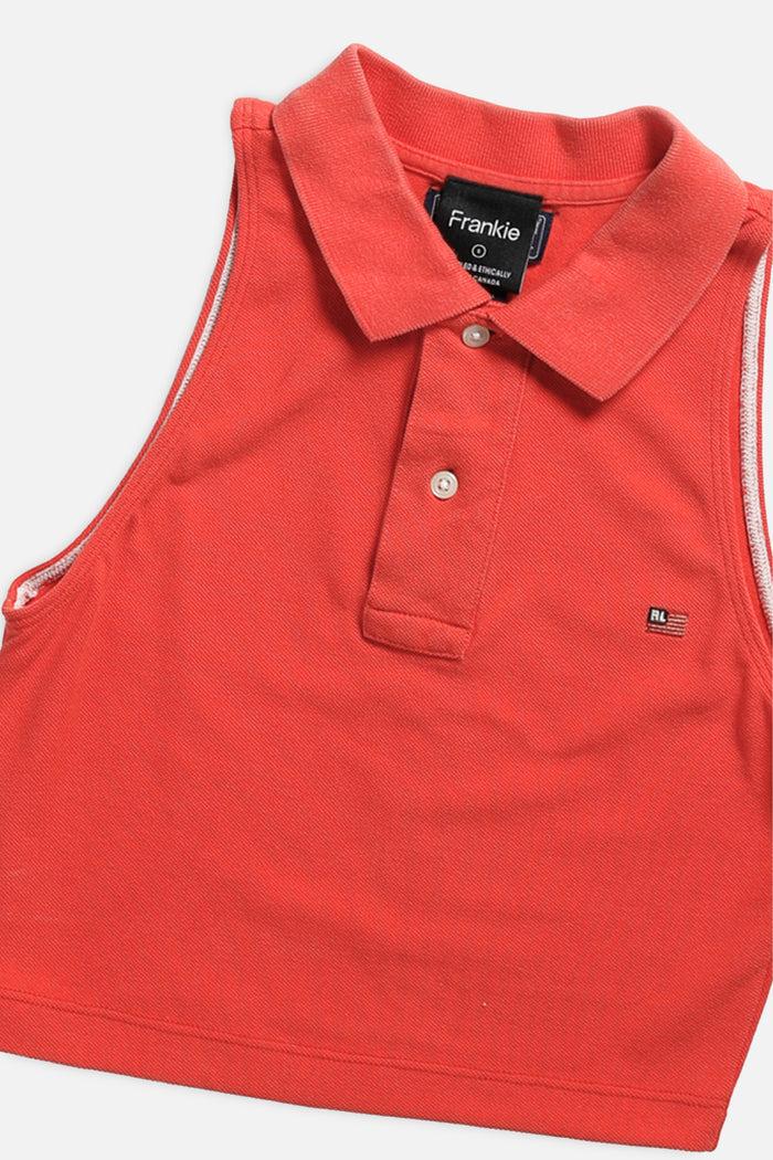 Frankie Rework Collared Tank - S