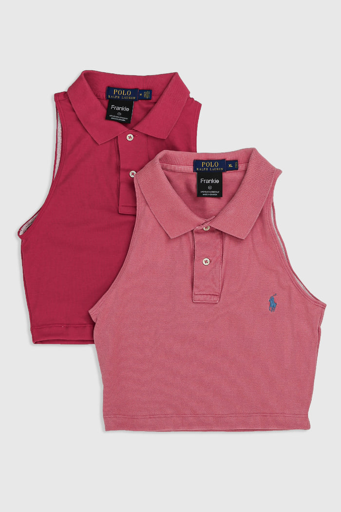 Frankie Rework Collared Tank - XS S M L