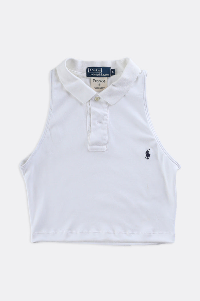 frankie Rework Collared Tank - XS S M L