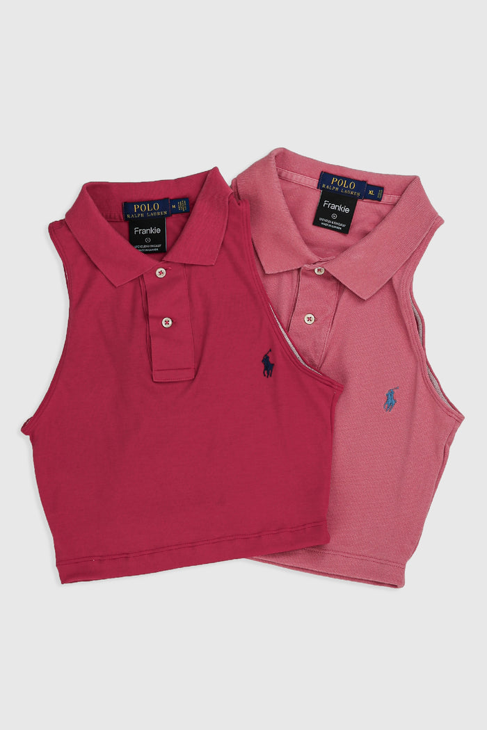 frankie Rework Collared Tank - XS S M L