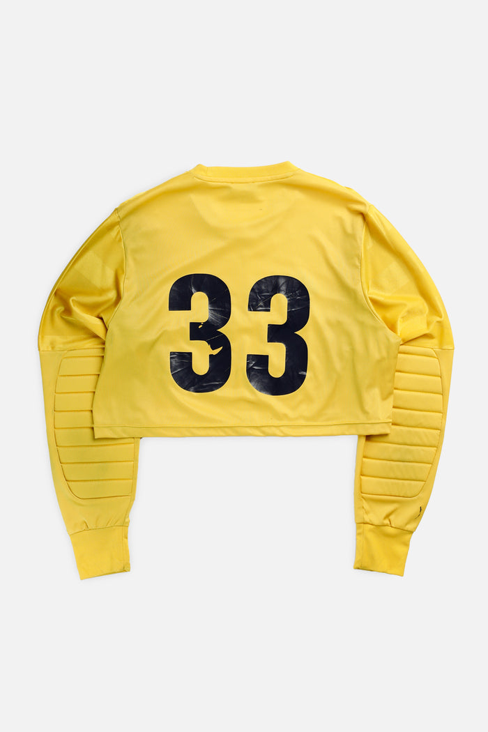Frankie Rework Crop Adidas Soccer Goalie Jersey - L
