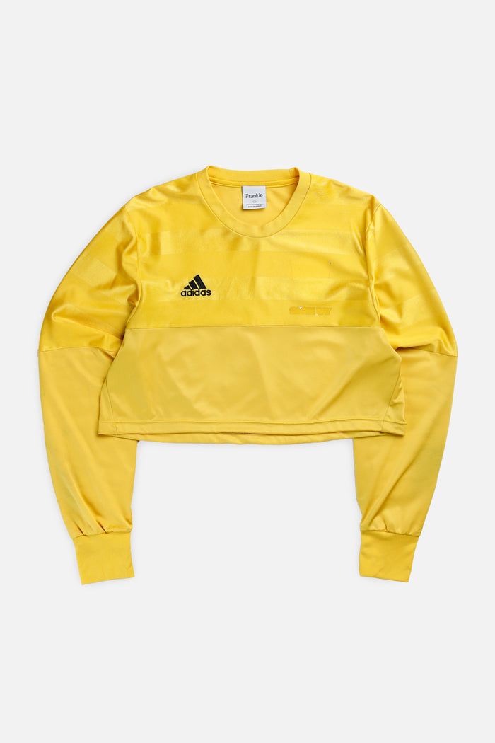frankie Rework Crop Adidas Soccer Goalie Jersey - L