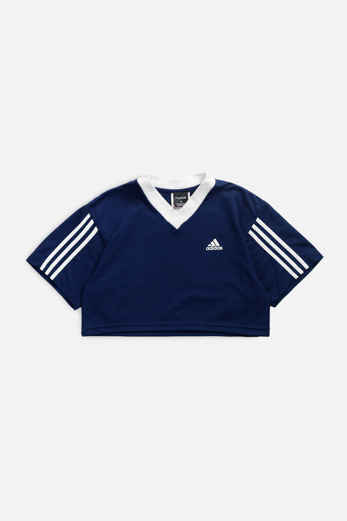 frankie Rework Crop Adidas Soccer Jersey - M