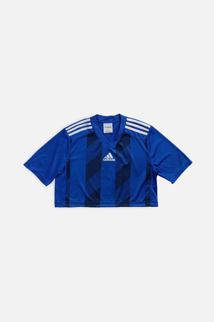 frankie Rework Crop Adidas Soccer Jersey - XS