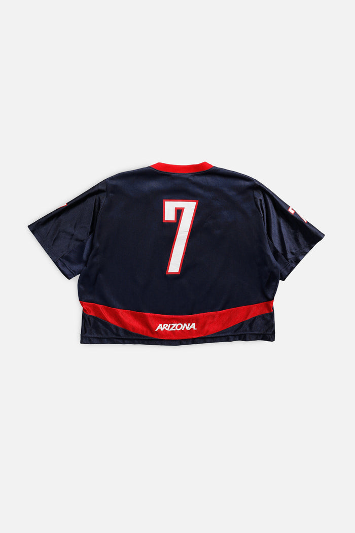 Frankie Rework Crop Arizona Wildcats NCAA Jersey - L