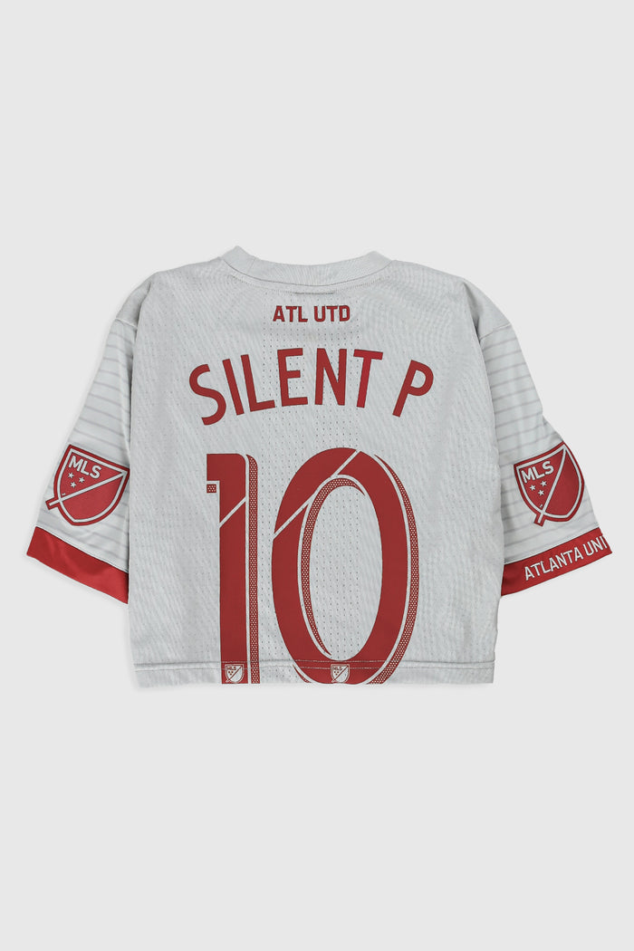 Frankie Rework Crop Atlanta United Soccer Jersey - S