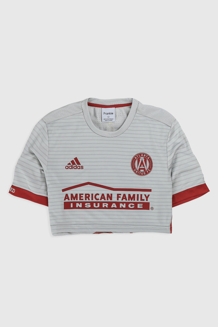 frankie Rework Crop Atlanta United Soccer Jersey - S