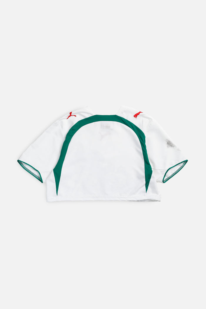 Frankie Rework Crop Bulgaria Soccer Jersey - L