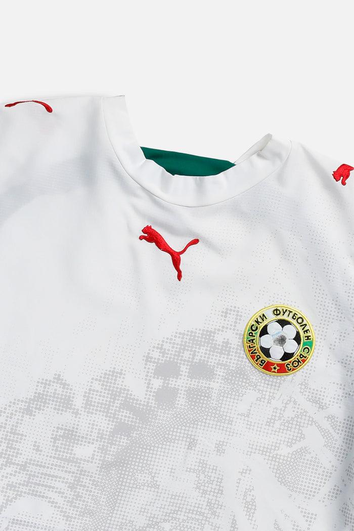 Frankie Rework Crop Bulgaria Soccer Jersey - L