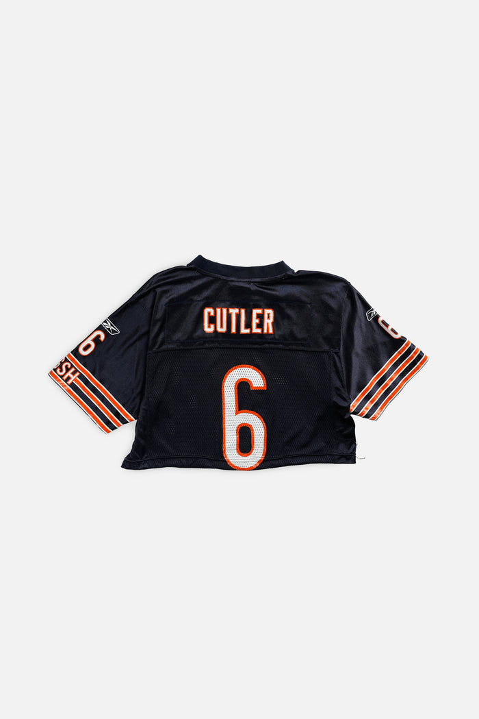 Frankie Rework Crop Chicago Bears NFL Jersey - S