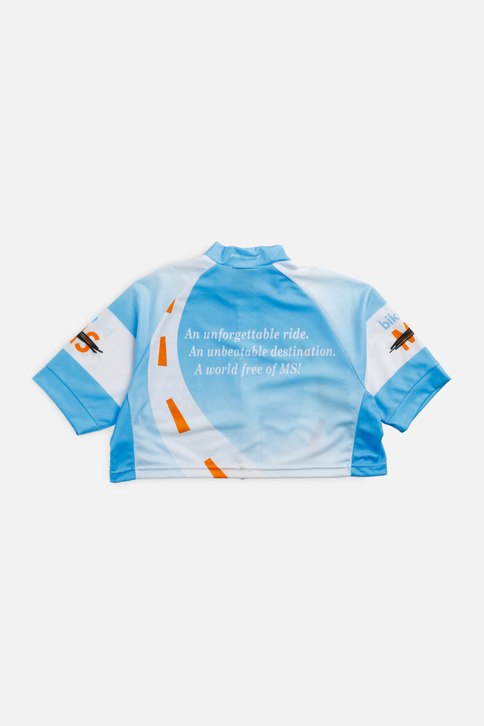 Frankie Rework Crop Cycling Jersey - L
