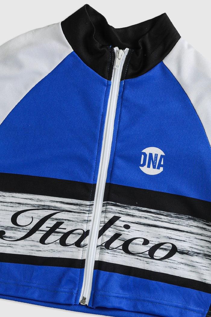 Frankie Rework Crop Cycling Jersey - L