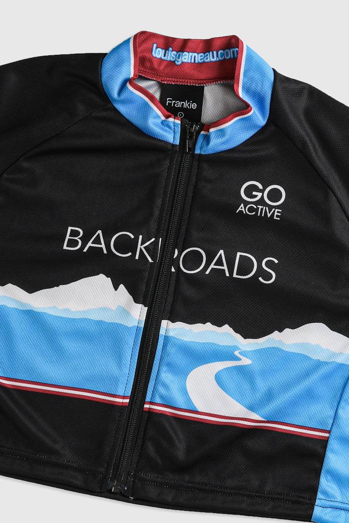 Frankie Rework Crop Cycling Jersey - L