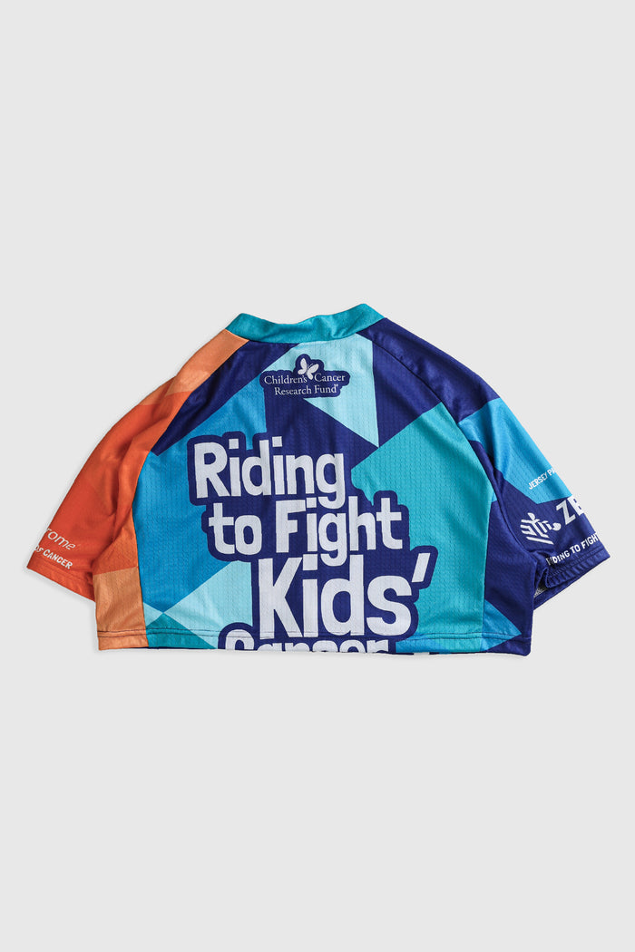 Frankie Rework Crop Cycling Jersey - L