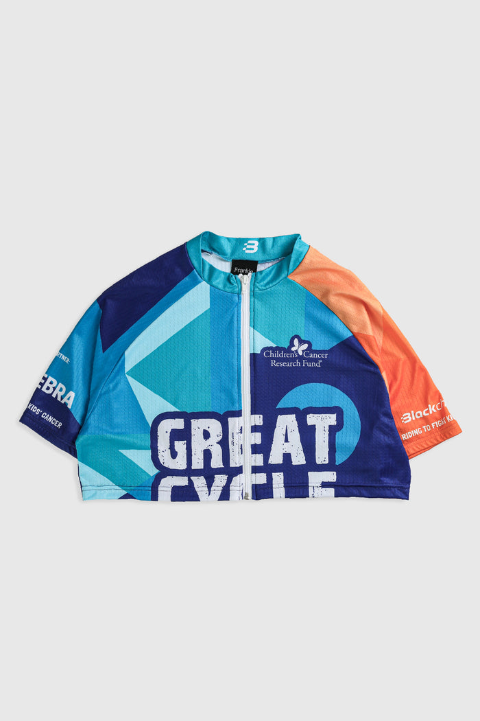 frankie Rework Crop Cycling Jersey - L