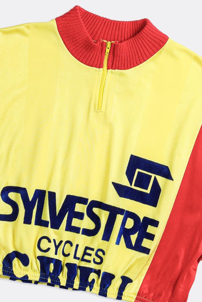 Frankie Rework Crop Cycling Jersey - L