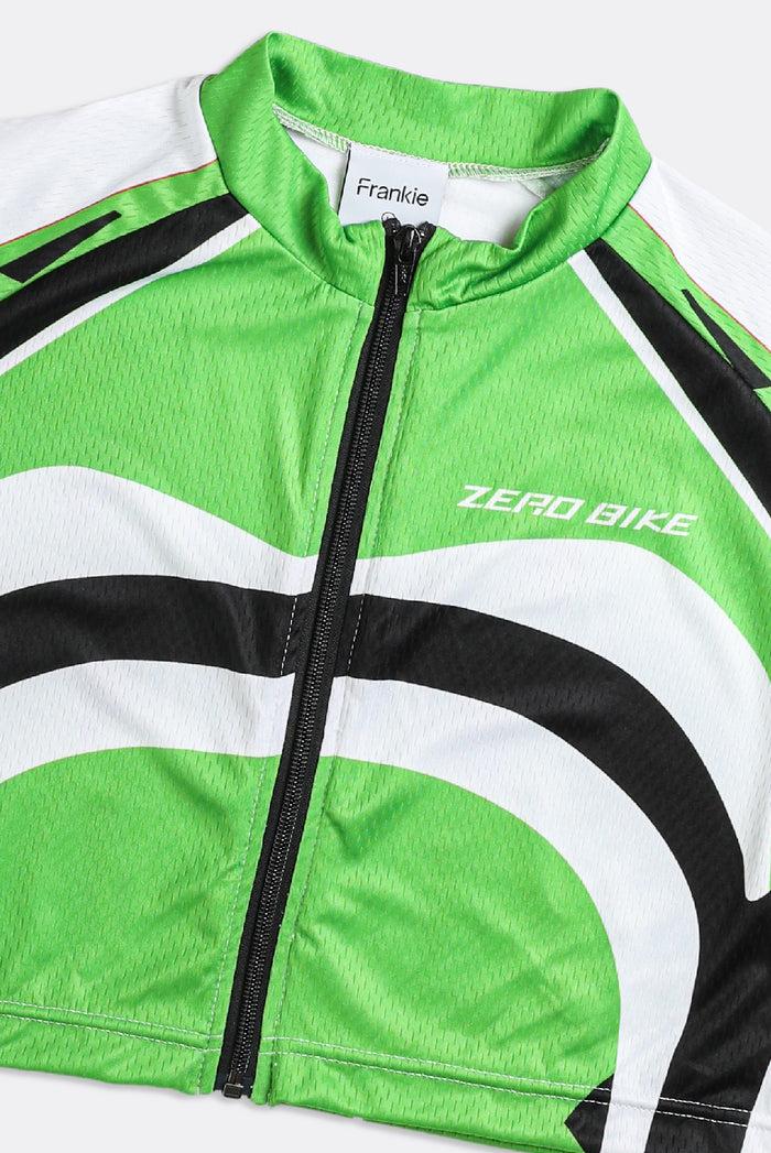 Frankie Rework Crop Cycling Jersey - L