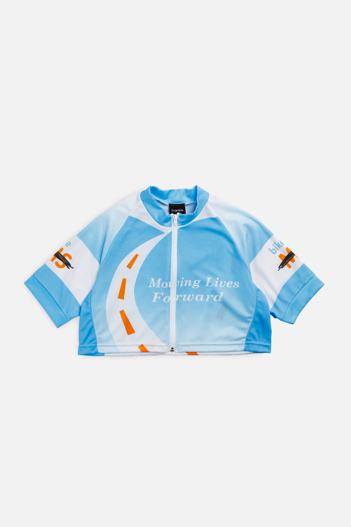 frankie Rework Crop Cycling Jersey - L