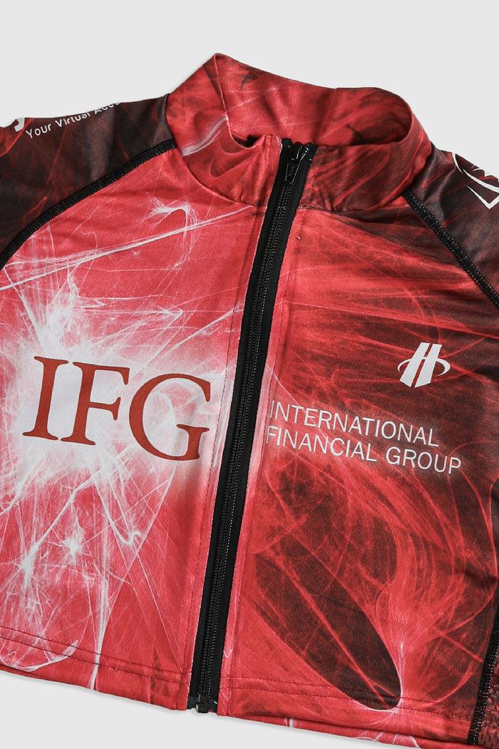 Frankie Rework Crop Cycling Jersey - M