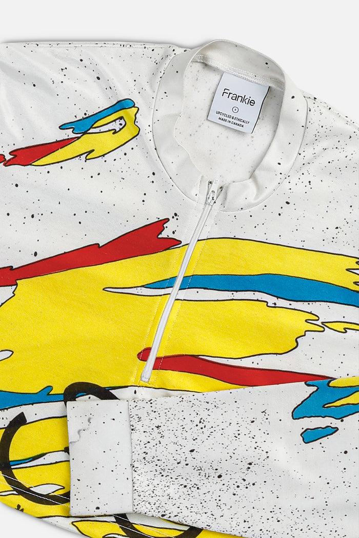 Frankie Rework Crop Cycling Jersey - S