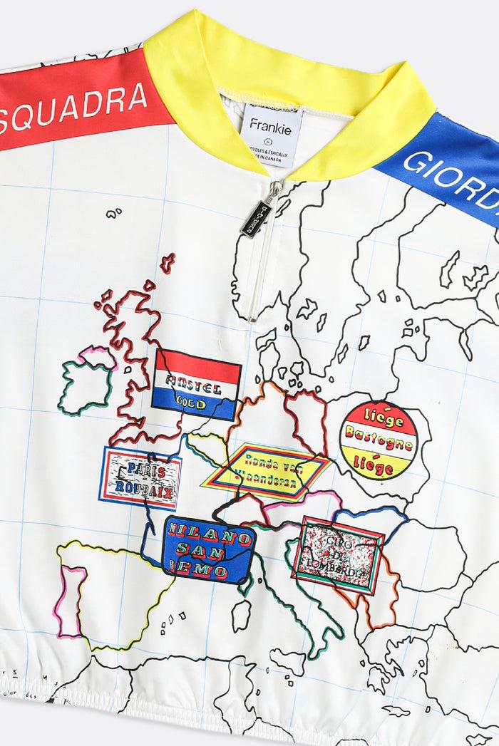 Frankie Rework Crop Cycling Jersey - XL