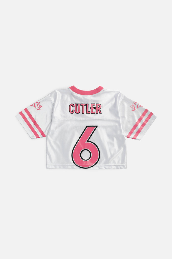 Frankie Rework Crop Denver Broncos NFL Jersey - XS