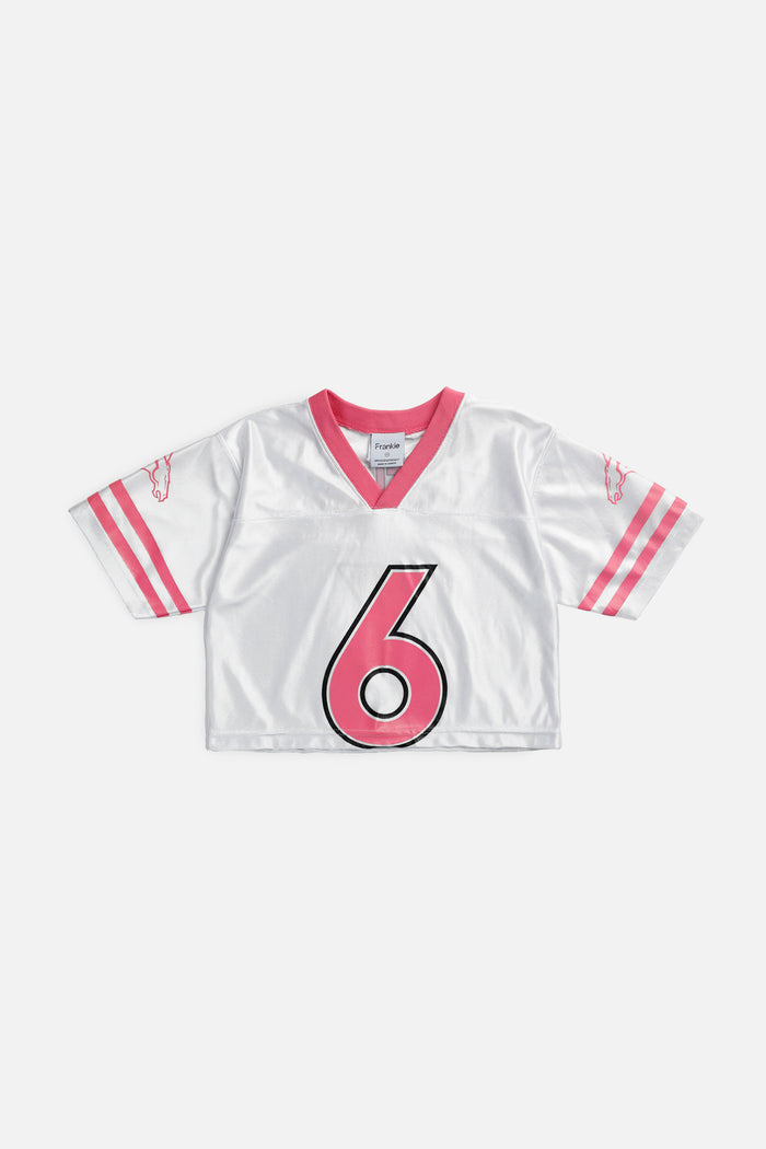 frankie Rework Crop Denver Broncos NFL Jersey - XS