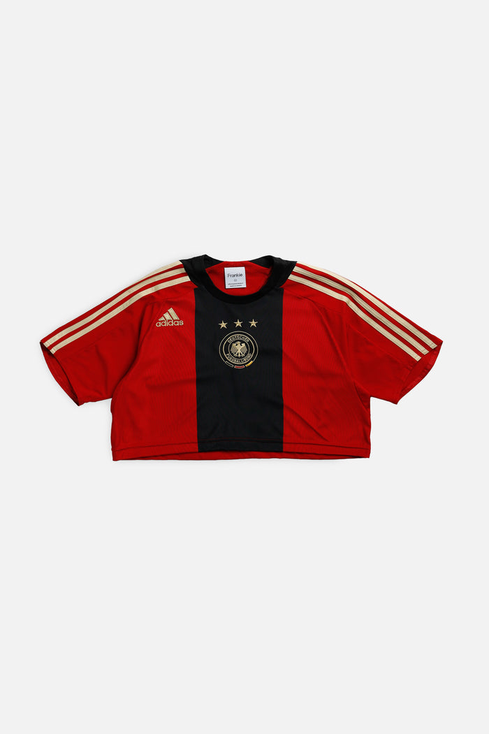 frankie Rework Crop Germany Soccer Jersey - M