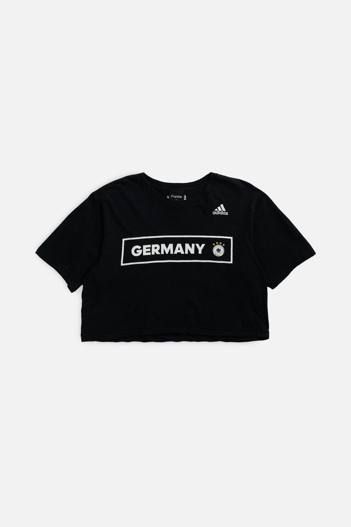 frankie Rework Crop Germany Soccer Tee - M