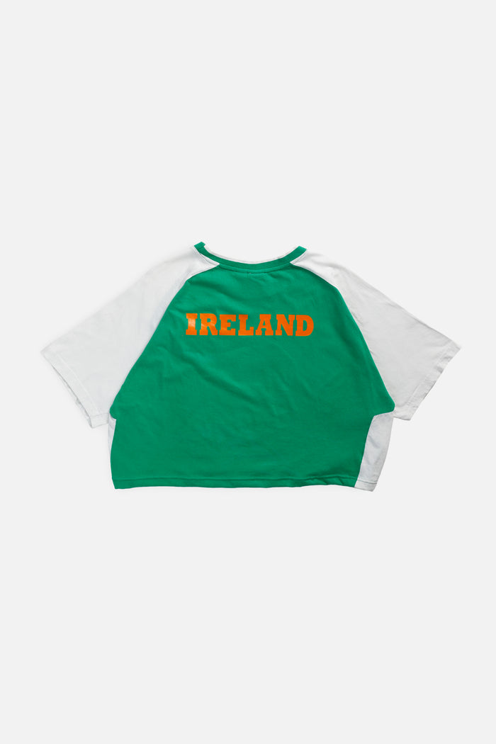 Frankie Rework Crop Ireland Soccer Tee - XL