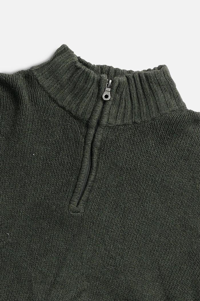 Frankie Rework Crop Knit Sweater - L