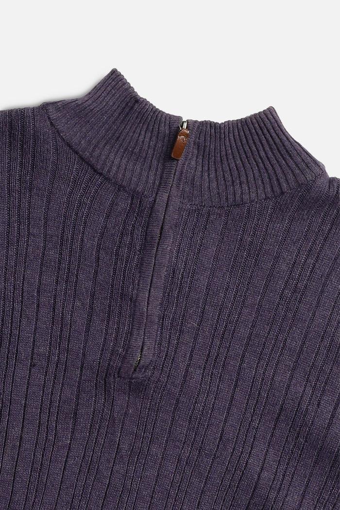 Frankie Rework Crop Knit Sweater - L