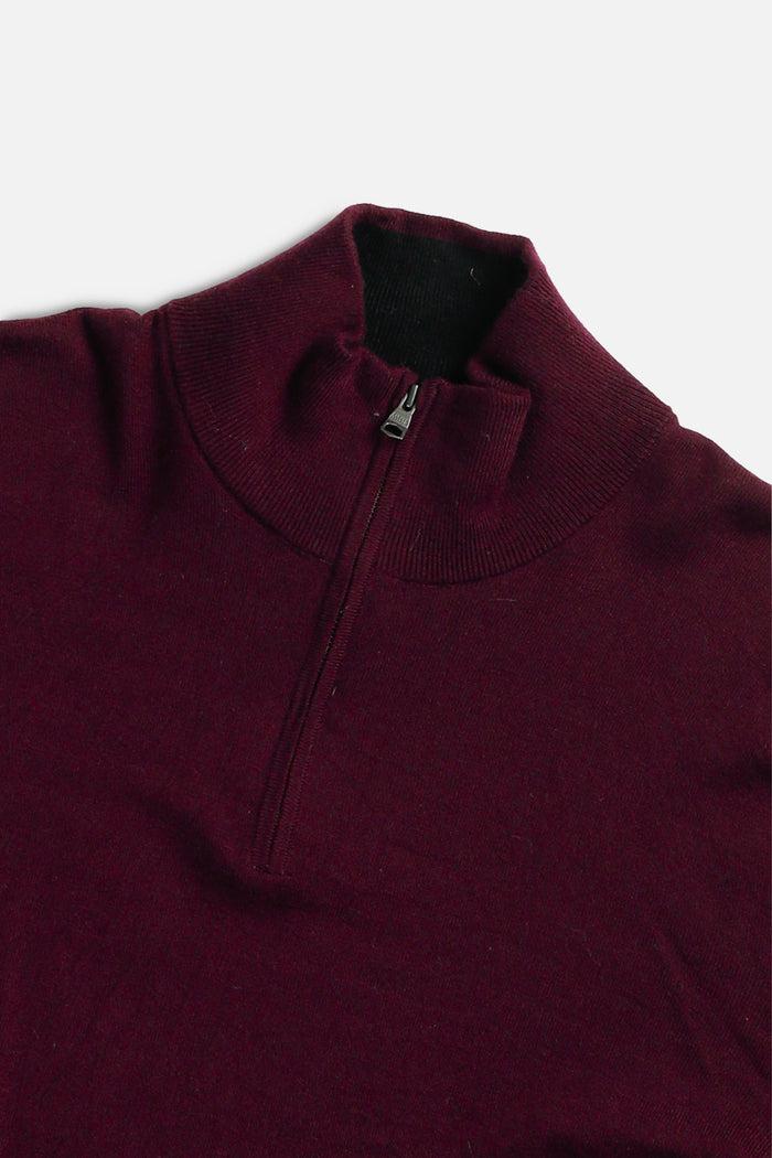 Frankie Rework Crop Knit Sweater - L