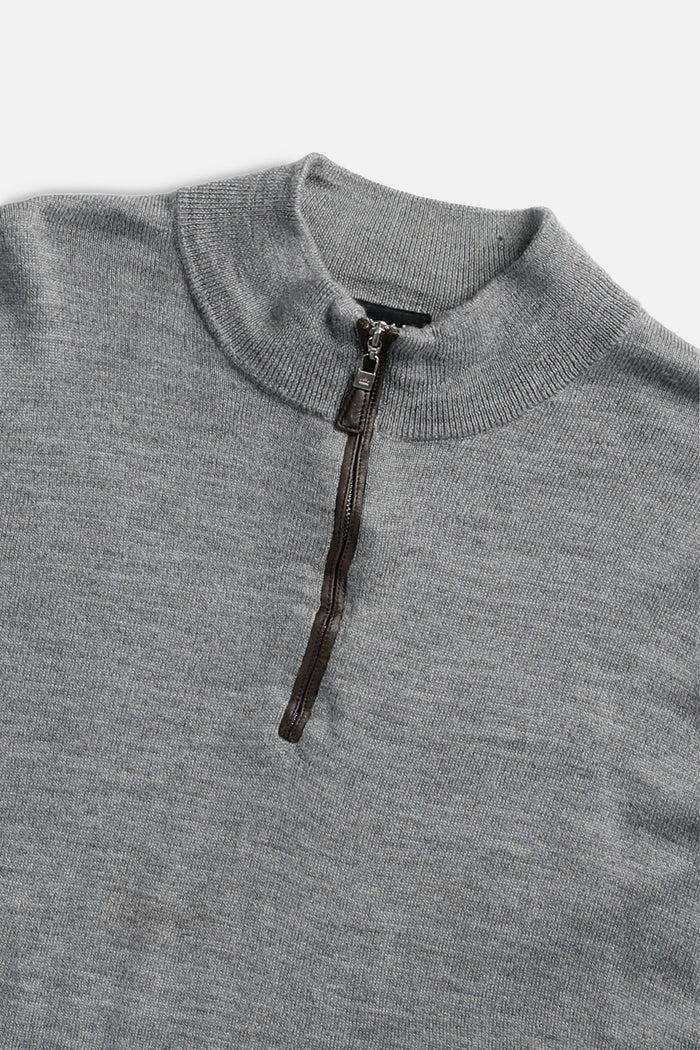 Frankie Rework Crop Knit Sweater - XL