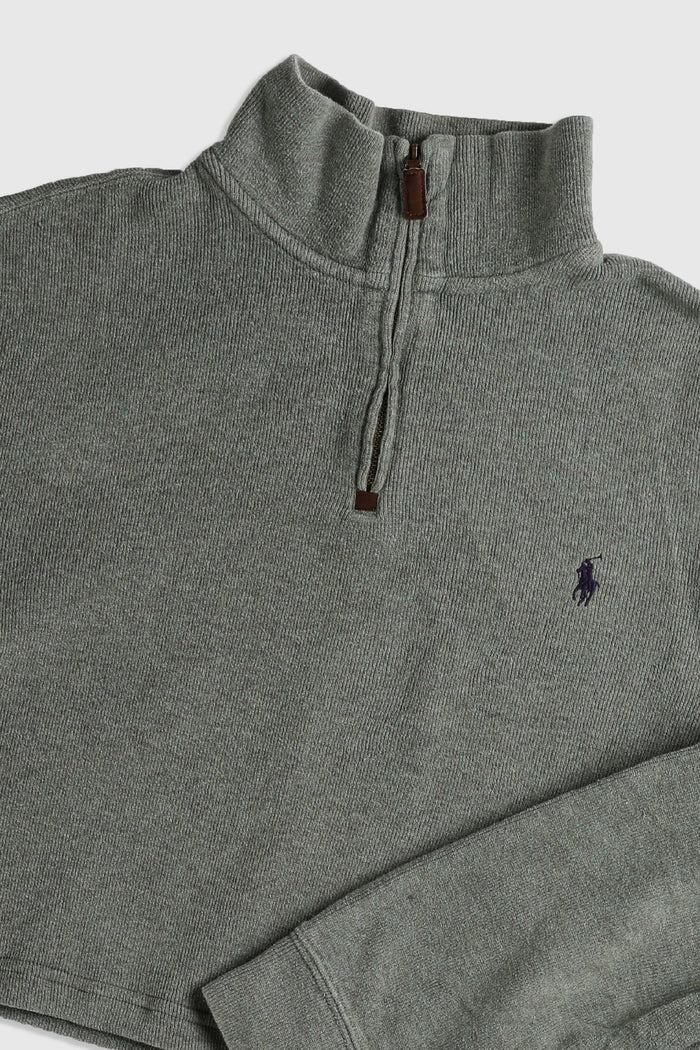 Frankie Rework Crop Knit Sweater - XL