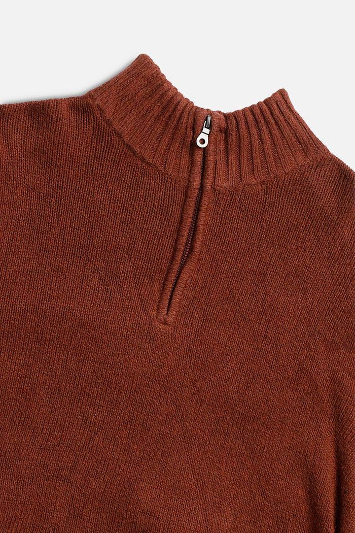Frankie Rework Crop Knit Sweater - XXL