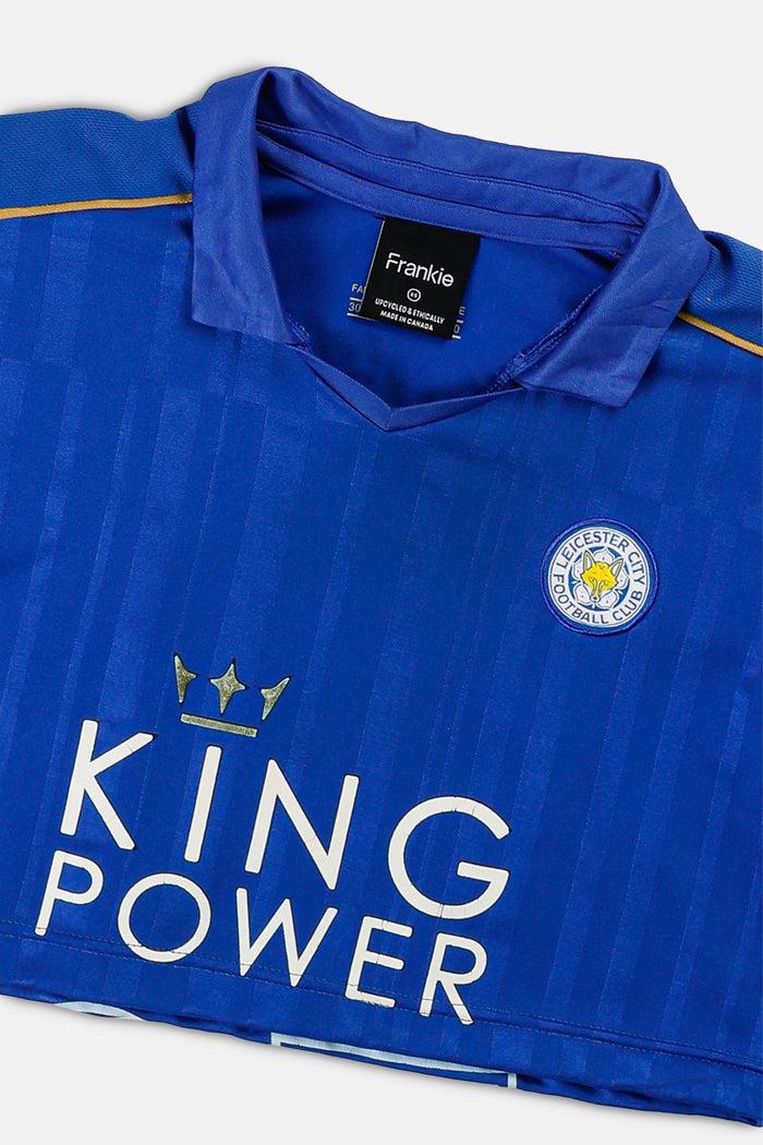 Frankie Rework Crop Leicester Soccer Jersey - XS
