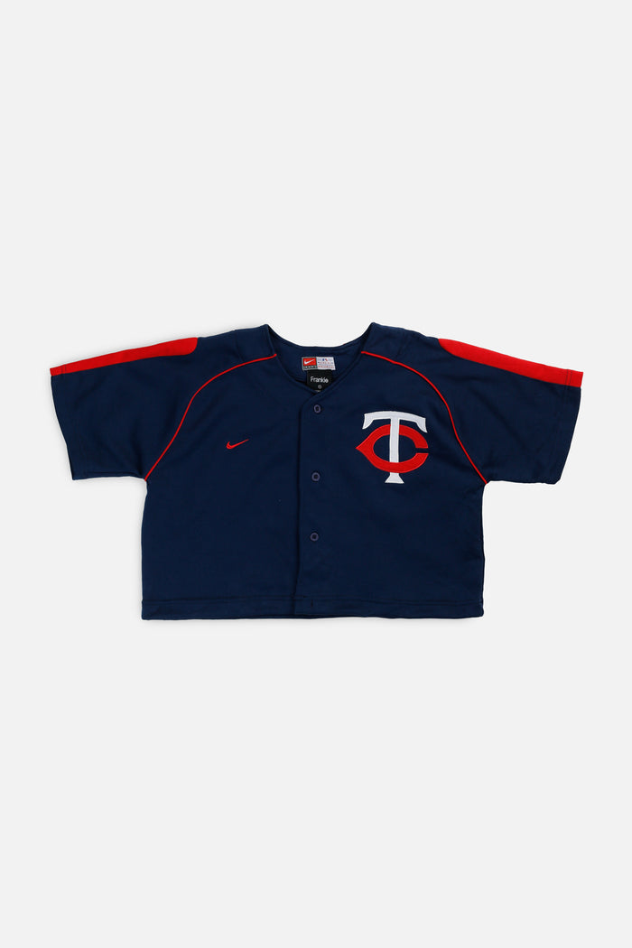frankie Rework Crop Minnesota Twins MLB Jersey - M