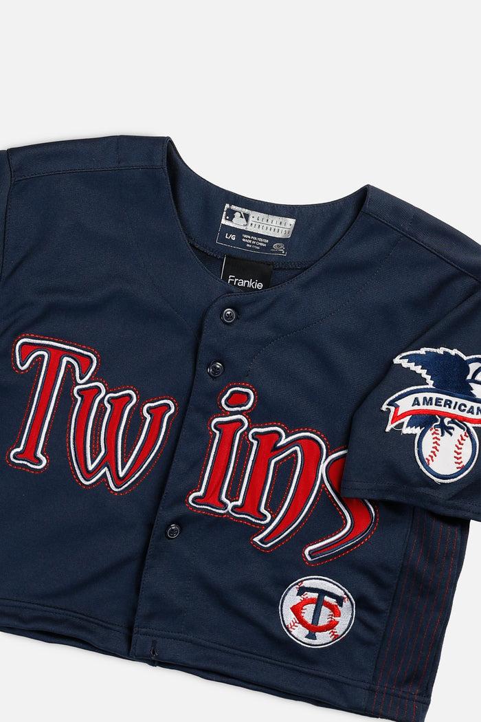 Frankie Rework Crop Minnesota Twins MLB Jersey - XS