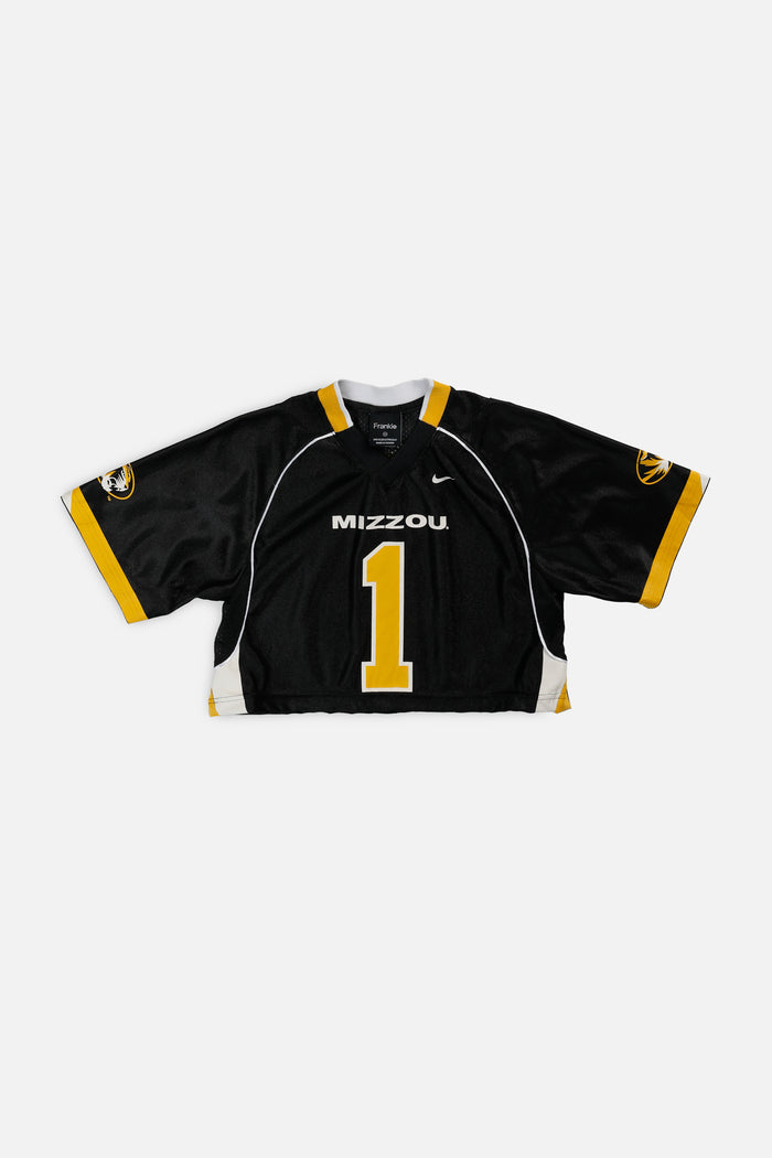 frankie Rework Crop Missouri Tigers NCAA Jersey - XS