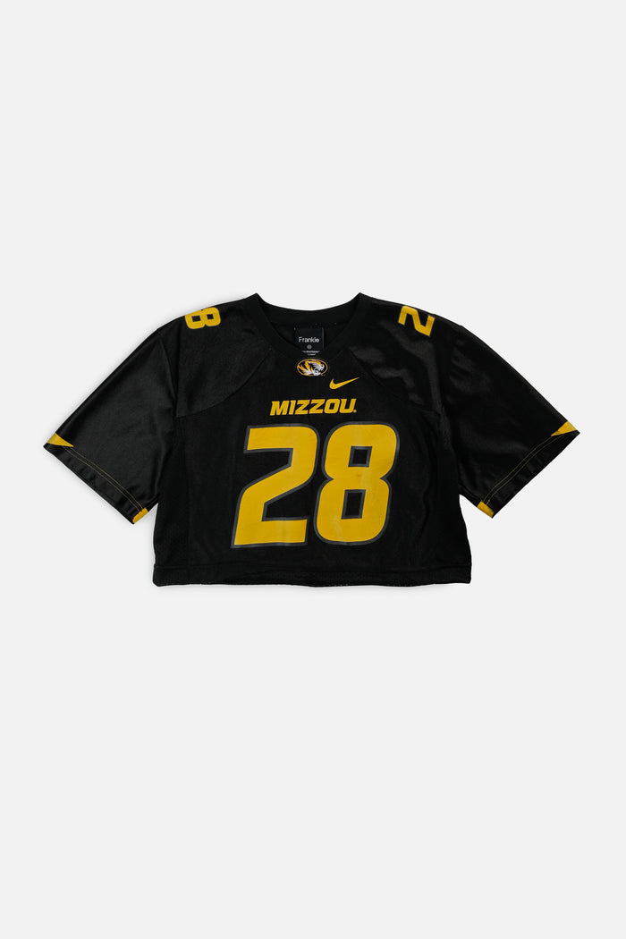 frankie Rework Crop Missouri Tigers NCAA Jersey - XS